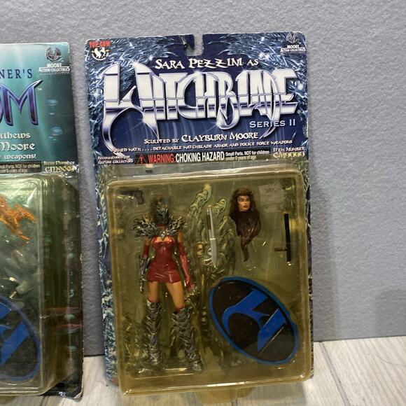 Top Cow Moore Action Collectible Sara Pezzini WitchBlade & Fathom Aspen Matthews - Picture 3 of 9
